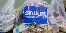 SINJUR agradece servidores pela arrecadação de mais de 250 kg de alimentos na Festa do Servidor 2025